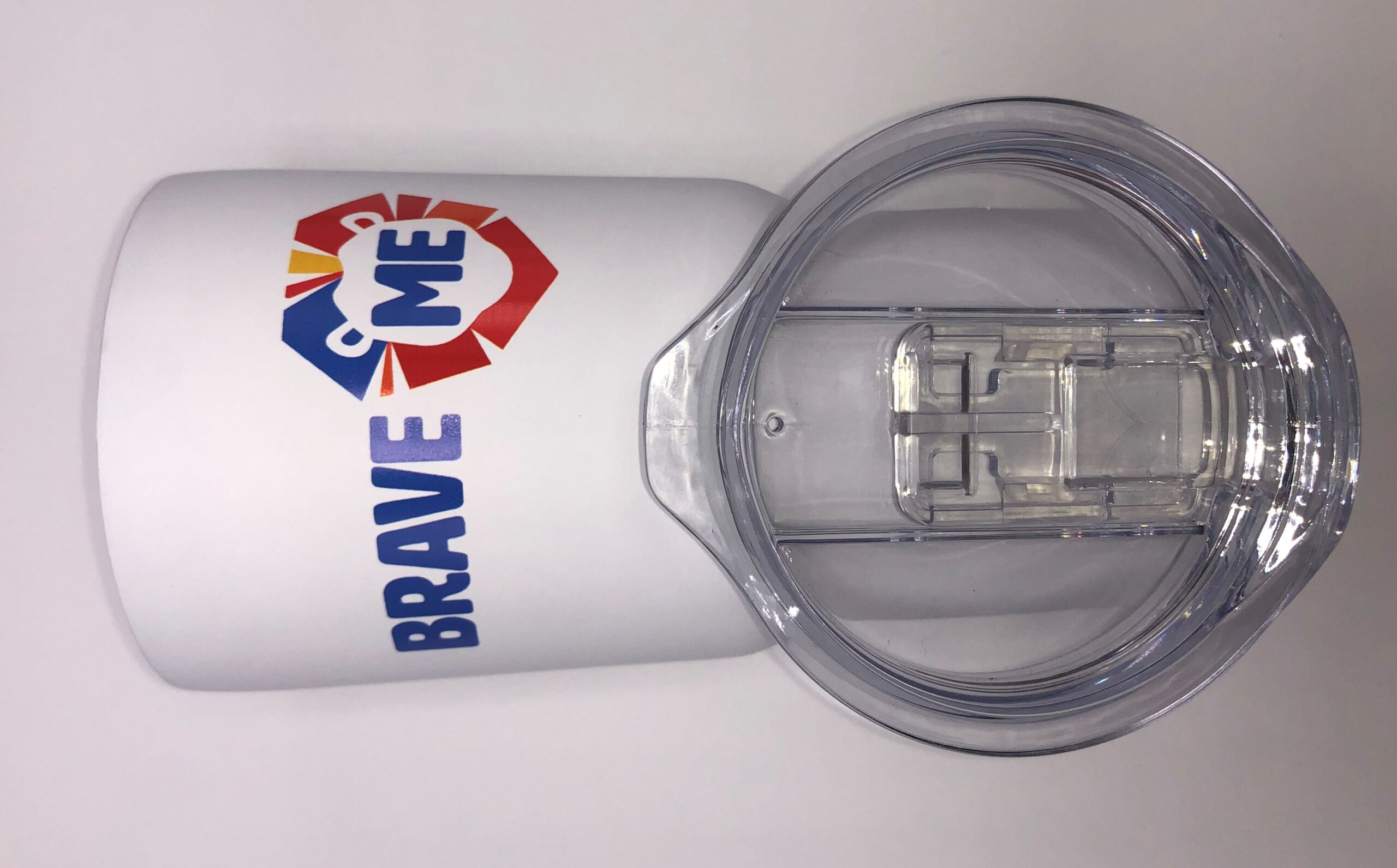 Brave Me Logo Stainless Steel Tumbler - Image 3